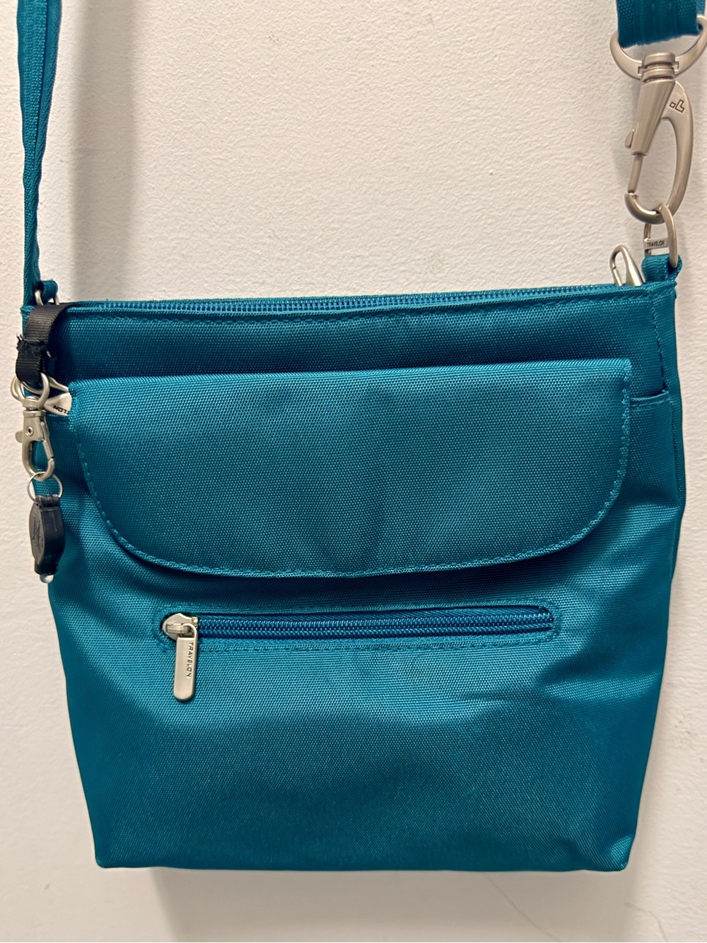 Travelon Teal Crossbody Travel Bag - Lightweight Everyday Shoulder Bag